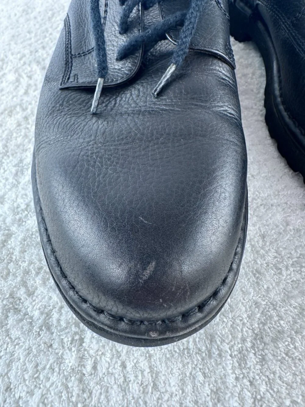 DreSport By Rockport Black Leather Oxford Shoes Mens 11M